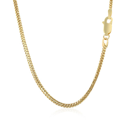 14k Yellow Gold Franco Chain (1.60 mm)