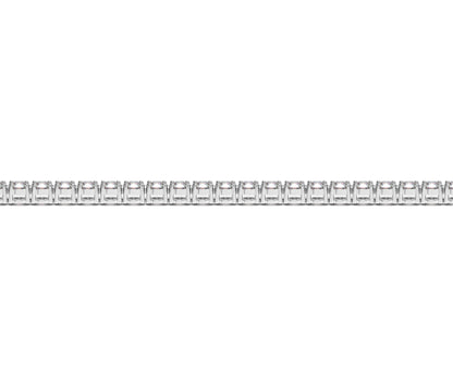Lab Grown Round Diamond Tennis Bracelet in 14k White Gold (4 cctw F/G VS2/SI1)
