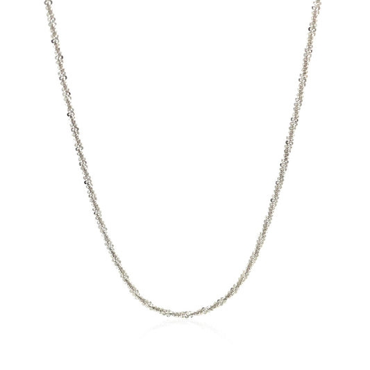 Sterling Silver 1.5mm Adjustable Sparkle Chain (1.50 mm)