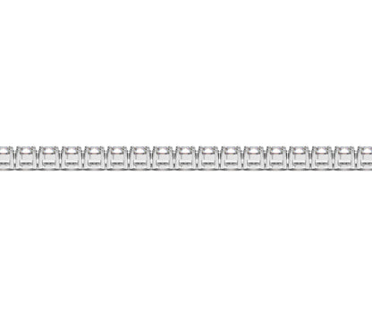 Lab Grown Round Diamond Tennis Bracelet in 14k White Gold (6 cctw F/G VS2/SI1)