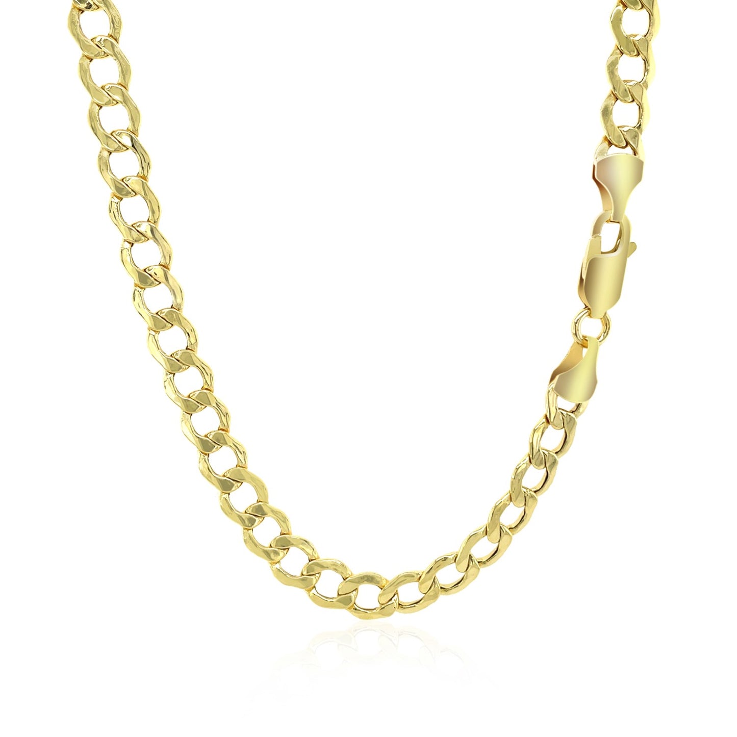 10k Yellow Gold Curb Chain (5.30 mm)