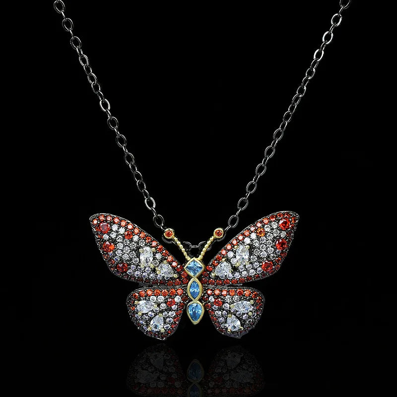 Necklace Butterfly Pendant