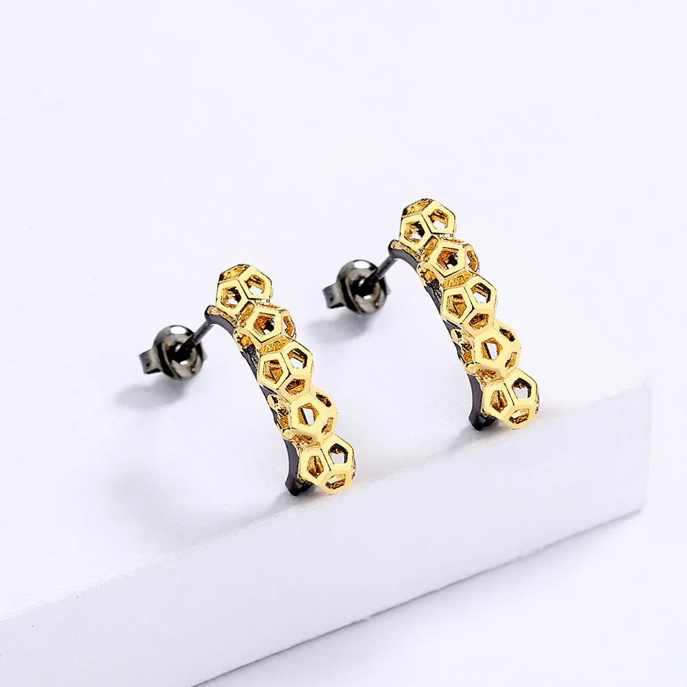 Honeycomb Earrings