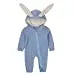 Girl's & Boy's Easter Bunny Hooded Rabbit Ears Jumpsuits