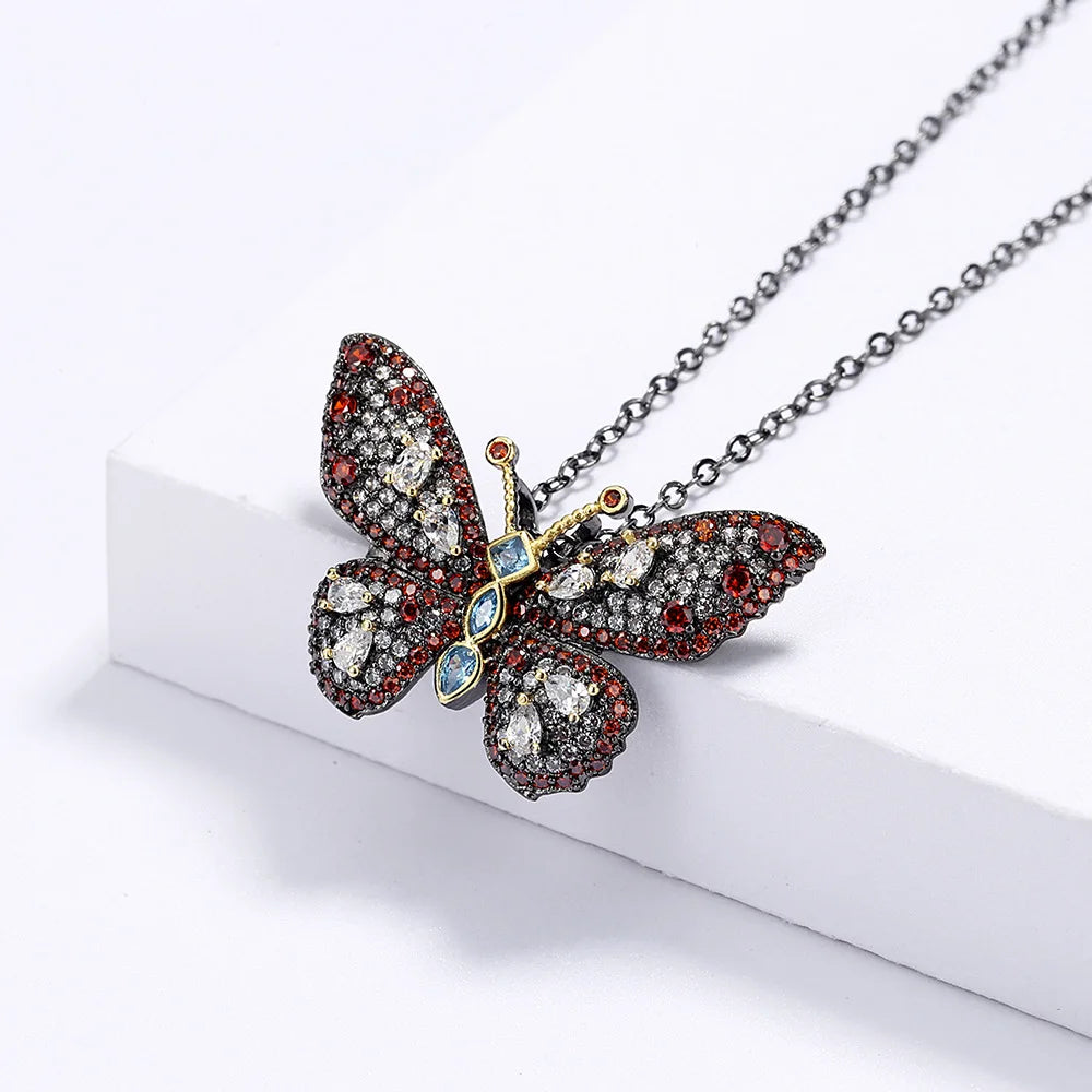 Necklace Butterfly Pendant