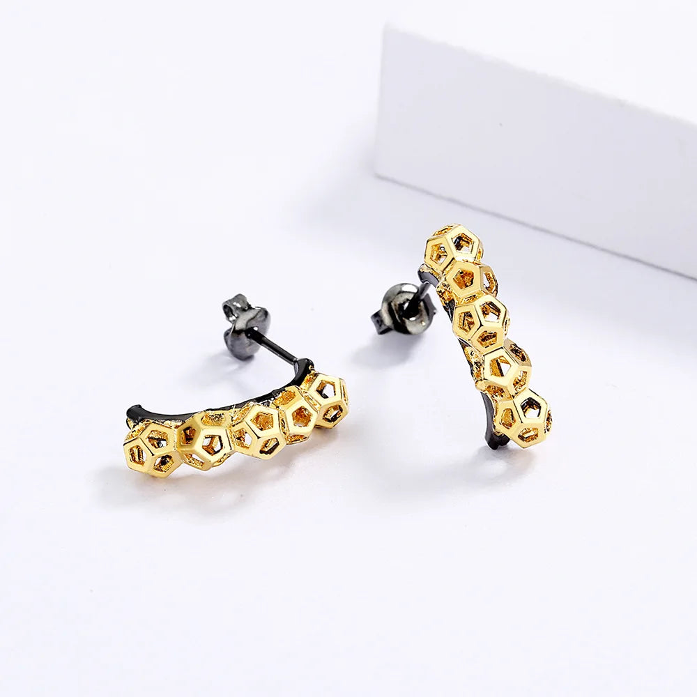 Honeycomb Earrings