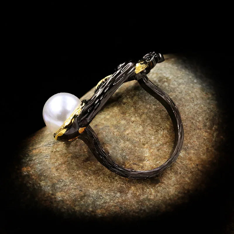 Freshwater Pearl Leaf Rings Video