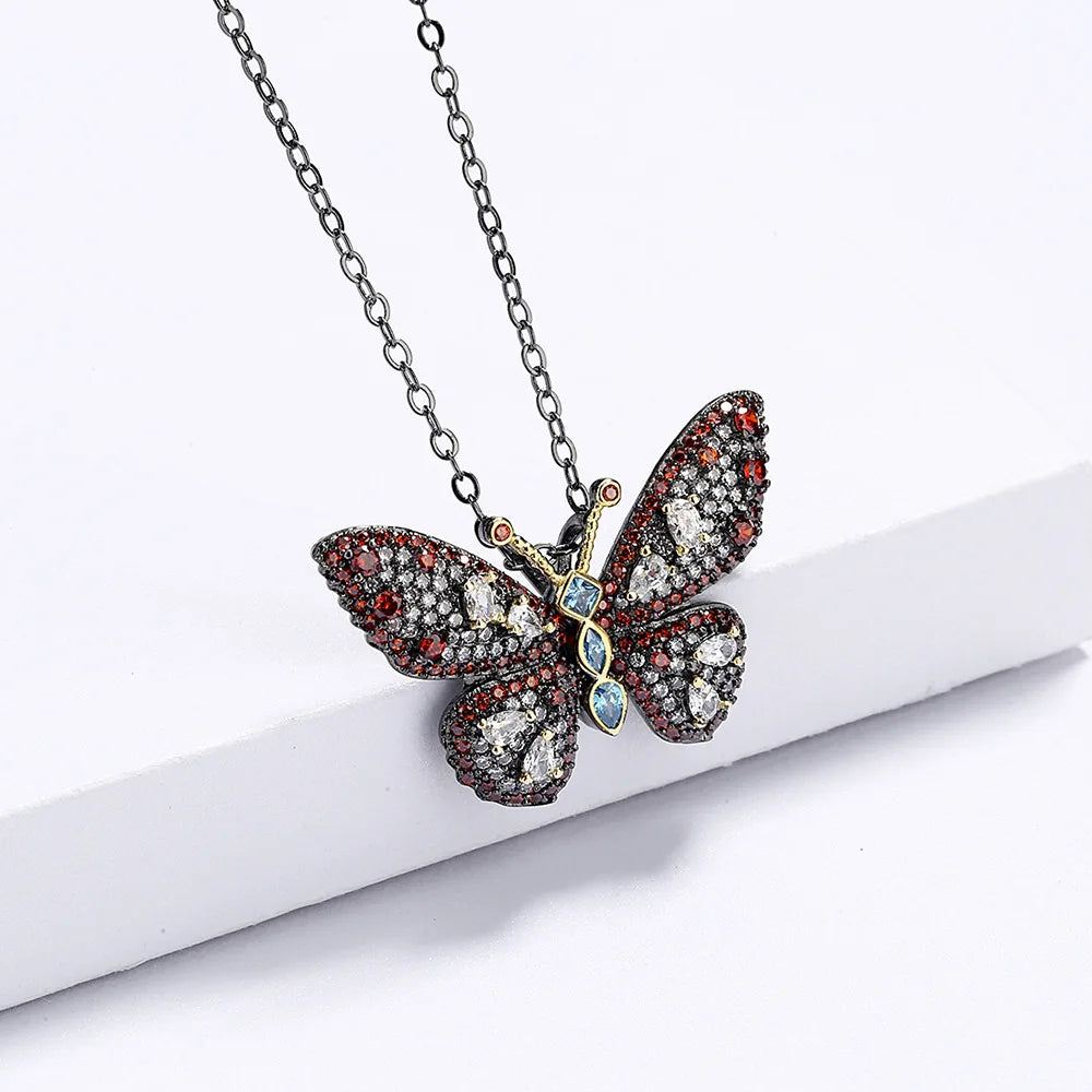 Necklace Butterfly Pendant