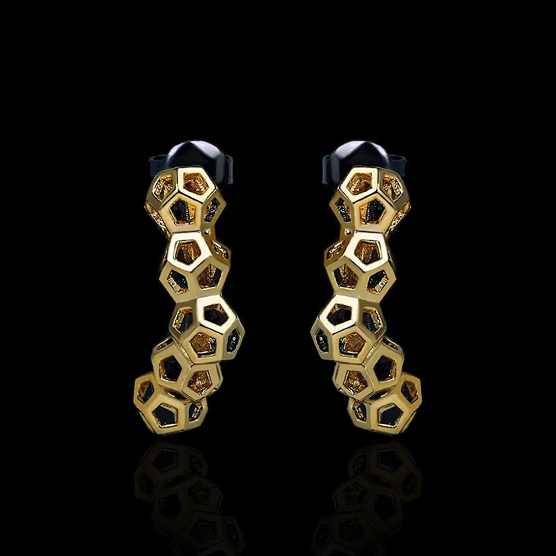 Honeycomb Earrings