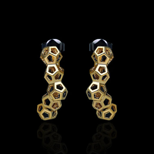 Honeycomb Earrings