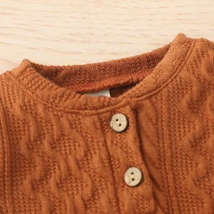 2-piece Fall Sets! Boy's & Girl's Knit Sweater & Pants Outfits