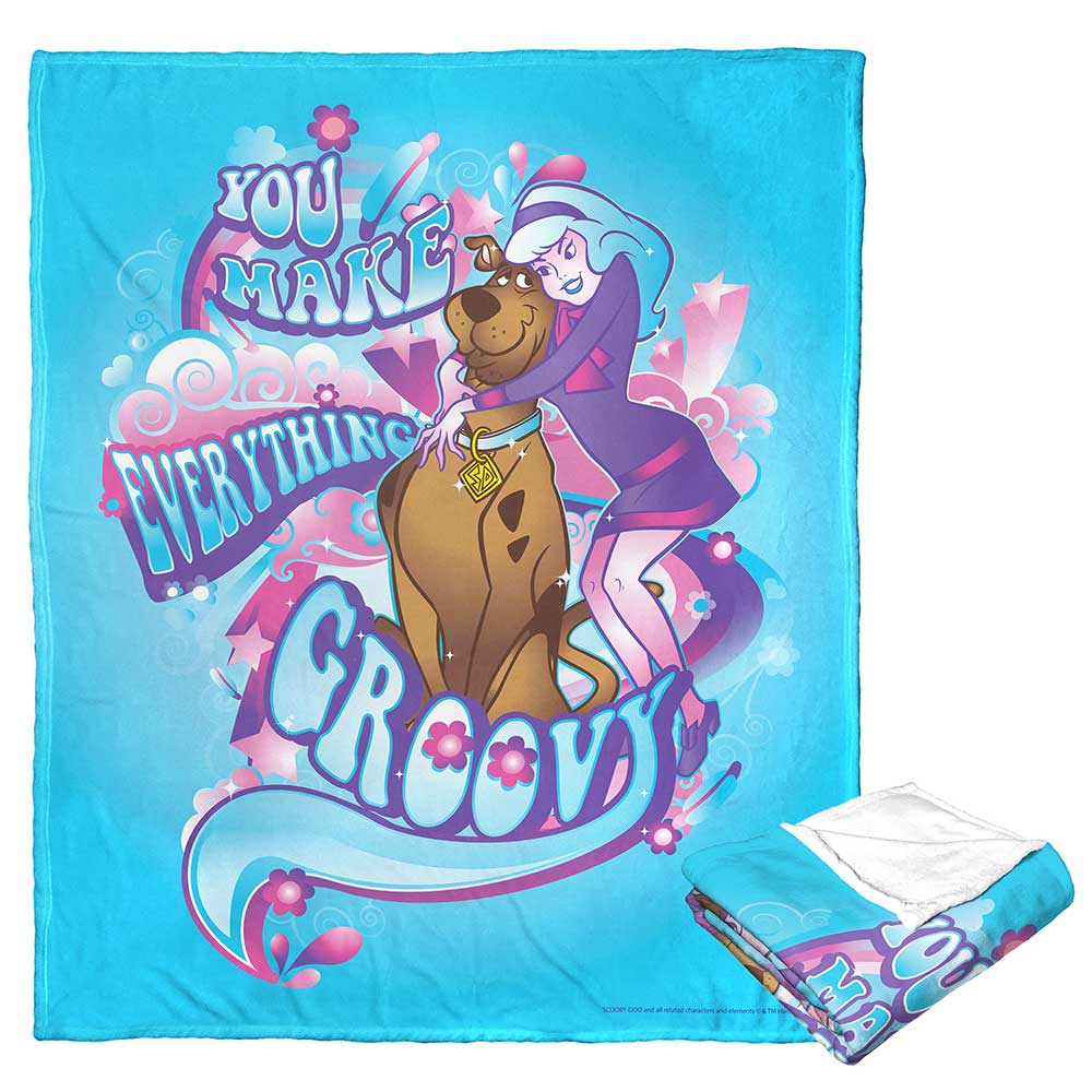 Scooby Doo, You are Groovy Throw Blanket 50"x60"