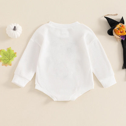 Halloween Onesie Sweaters! Boy's & Girl's Ghost & Pumpkin Print Tops