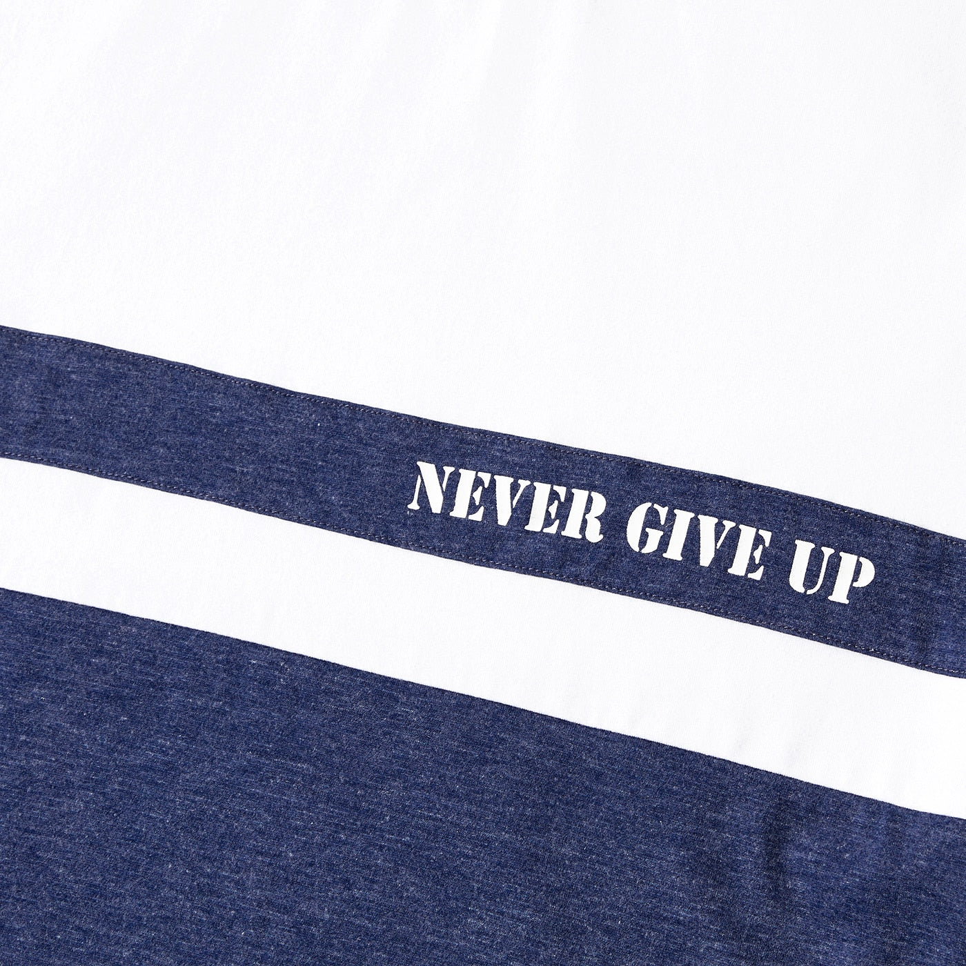 Family Matching! Twist Knit Sports Dresses and T-shirts "Never Give Up"