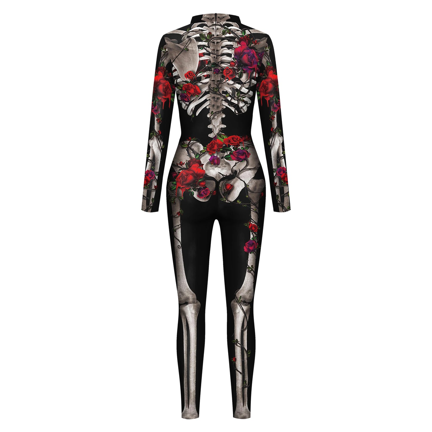 Skeleton Bodysuits! Full Adult One Piece Day of The Dead, Halloween, Costume Party, Cosplay