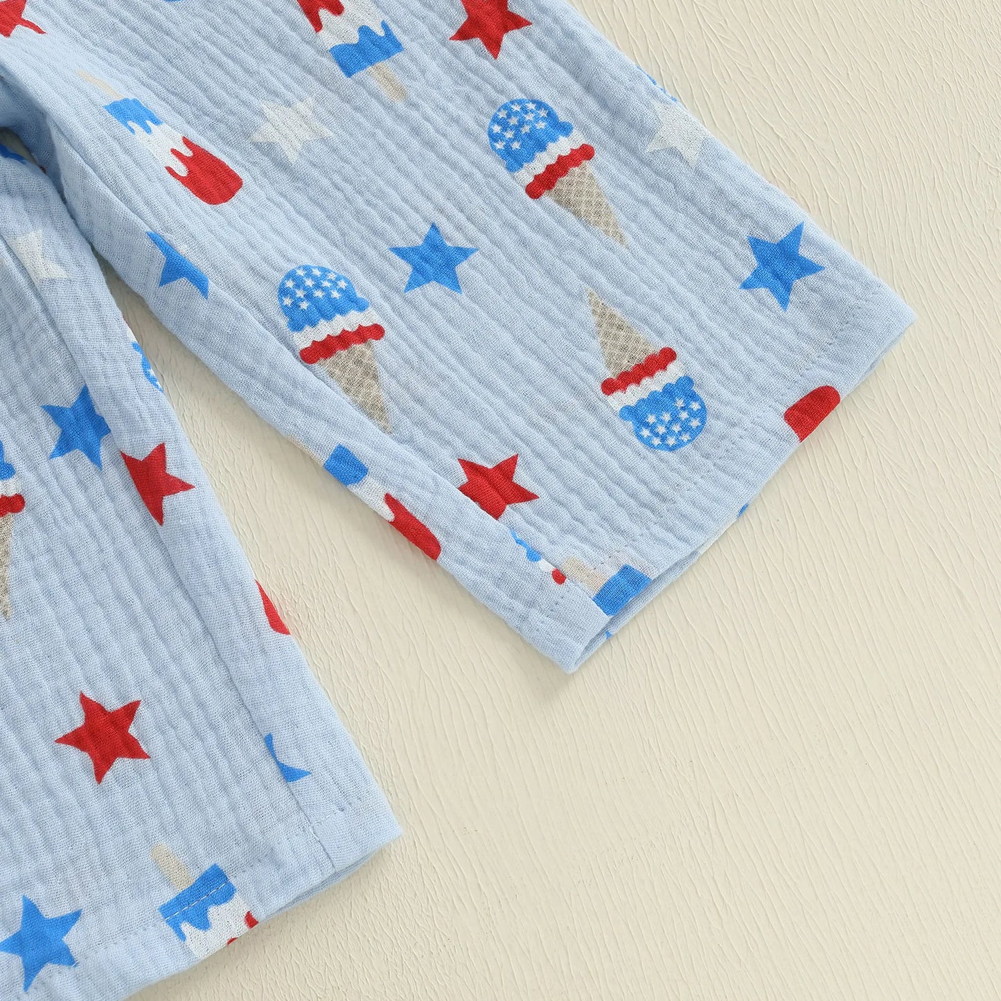 Girl's 2-Piece 4th of July Cami & Pants Sets
