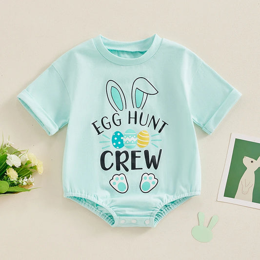 Girl's & Boy's Hip Hop Easter Bunny Onesies