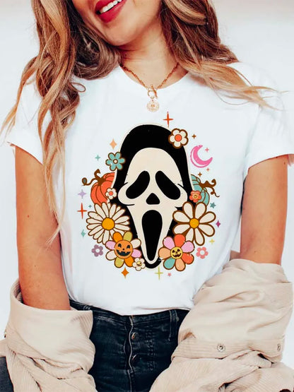 Halloween Tees! Womens Spooky Graphic T-Shirts