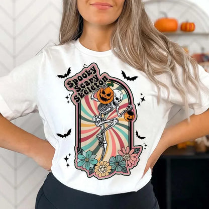 Halloween Tees! Womens Spooky Graphic T-Shirts