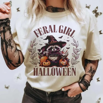 Halloween Tees! Womens Spooky Graphic T-Shirts