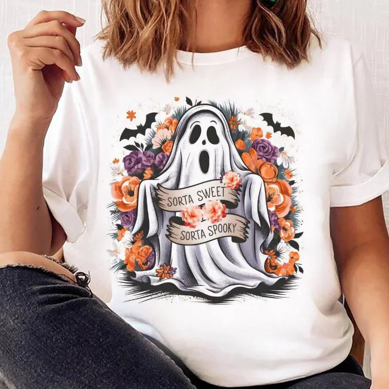 Halloween Tees! Womens Spooky Graphic T-Shirts