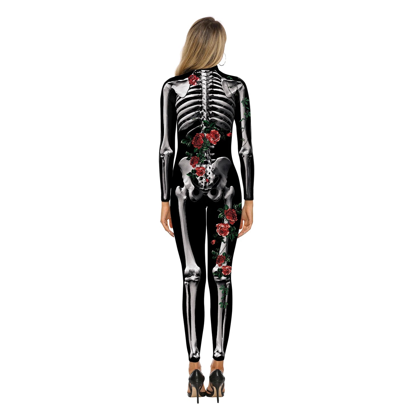 Skeleton Bodysuits! Full One Piece Halloween, Day of The Dead, Cosplay, Party Costumes