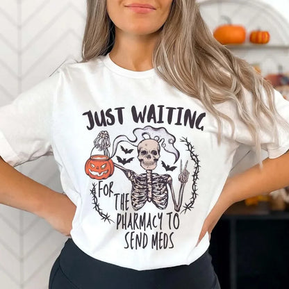 Halloween Tees! Womens Spooky Graphic T-Shirts