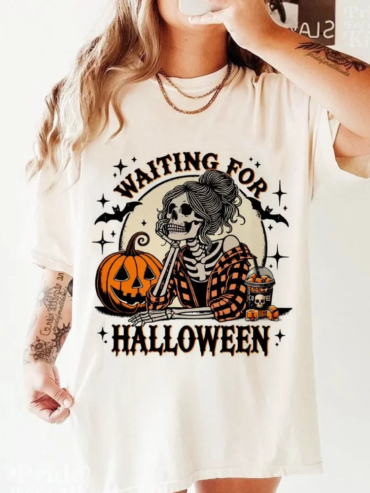 Halloween Tees! Womens Spooky Graphic T-Shirts