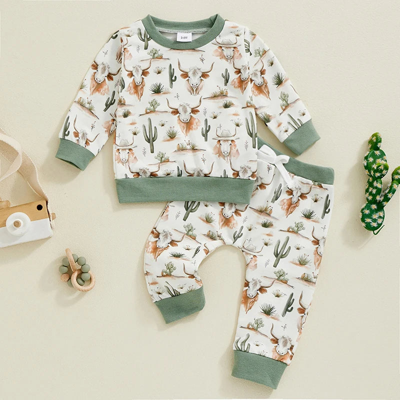 2-Piece Fall Outfits! Boy’s "Big Brother" Long Sleeve Sweatshirt & Pants Sets