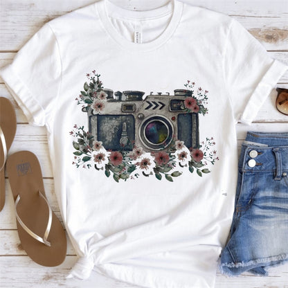 Artsy Tees & Watercolor Nature Animals & Flowers Short Sleeve T-shirts