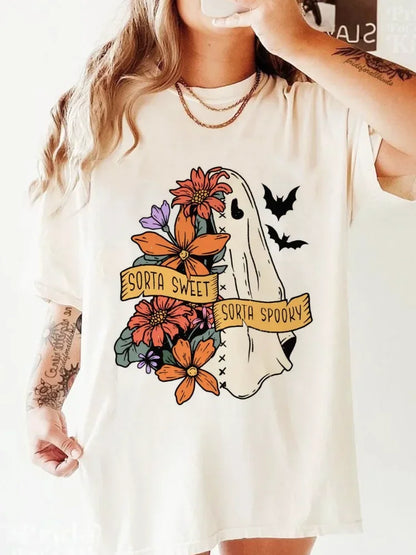 Halloween Tees! Womens Spooky Graphic T-Shirts