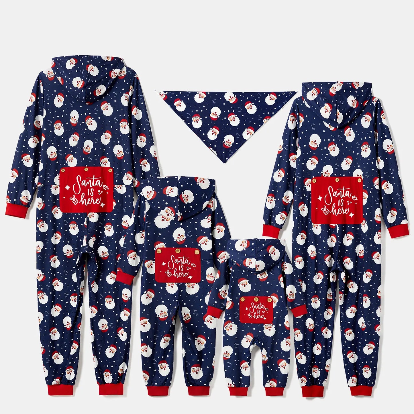 Family Matching! Santa Christmas Onesie Pajama Sets