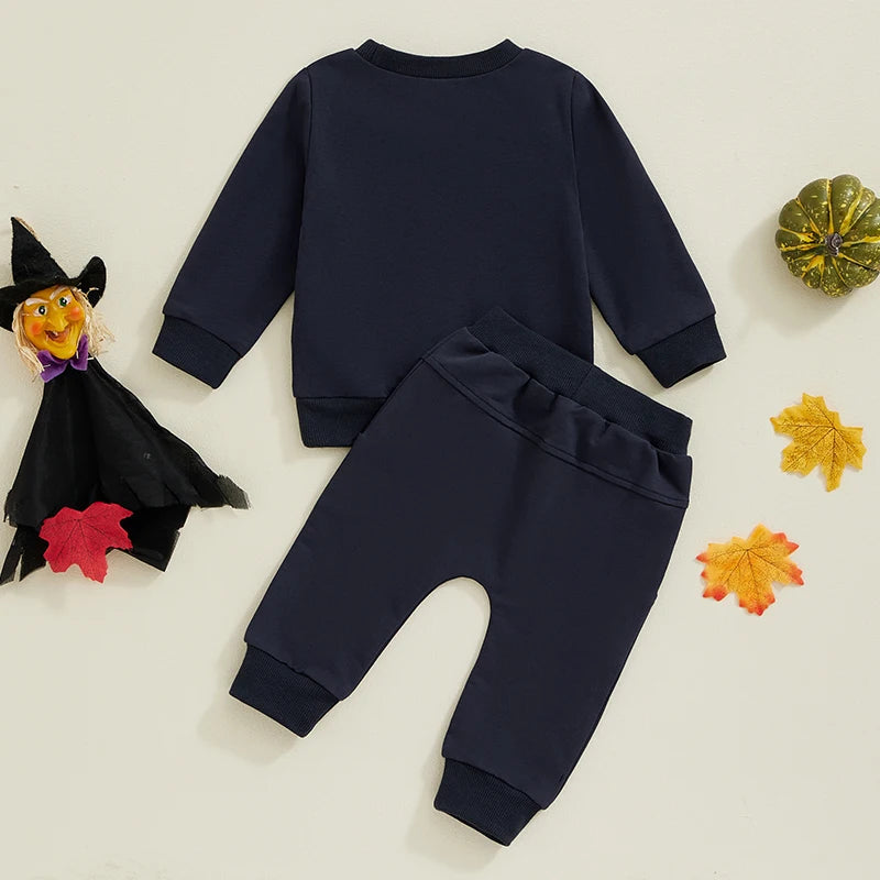 2-piece Halloween Sets! Girl's & Boy's *Ghost Malone* Sweatshirt & Sweatpants