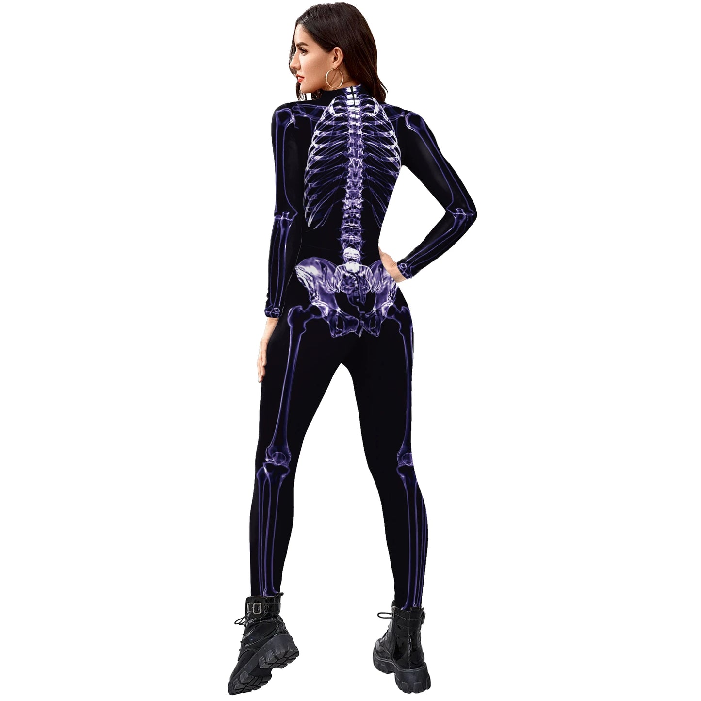 Skeleton Bodysuits! Full One Piece Halloween, Day of The Dead, Cosplay, Party Costumes