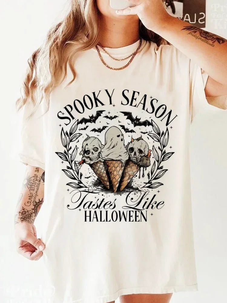 Halloween Tees! Womens Spooky Graphic T-Shirts