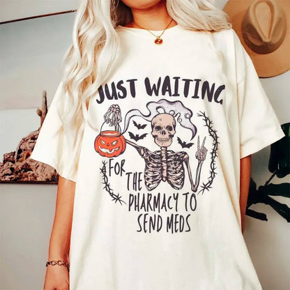 Halloween Tees! Womens Spooky Graphic T-Shirts