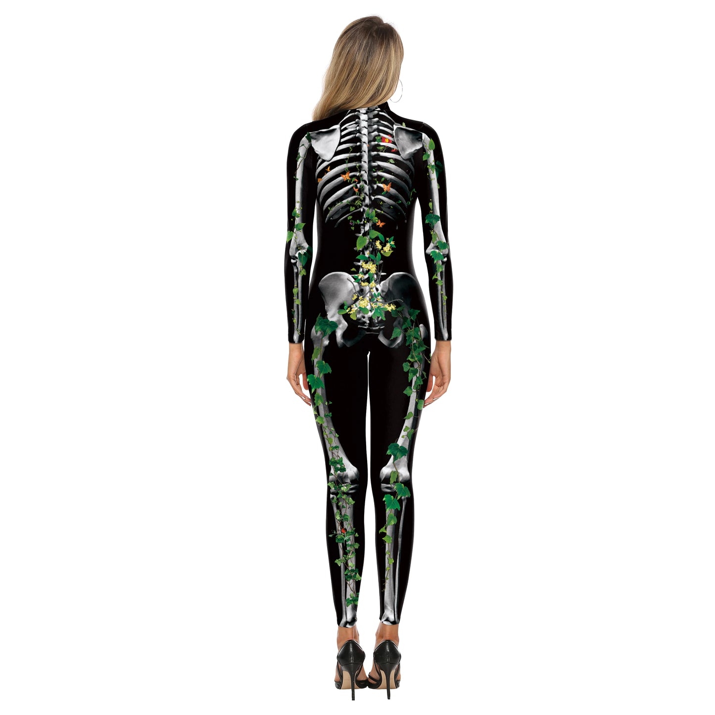 Skeleton Bodysuits! Full One Piece Halloween, Day of The Dead, Cosplay, Party Costumes