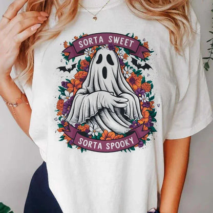 Halloween Tees! Womens Spooky Graphic T-Shirts