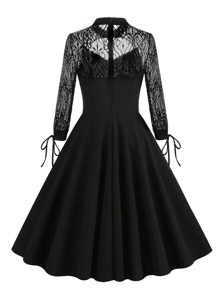 Halloween Dresses! Long Sleeve Gothic Party Dresses