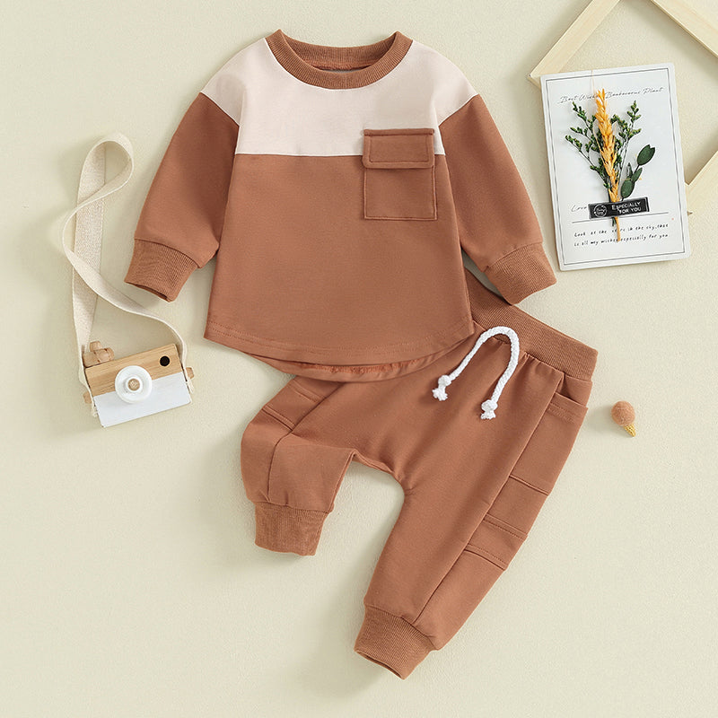 2-Piece Fall Outfits! Boy’s "I Dig Christmas" Sweatshirt & Pants Sets