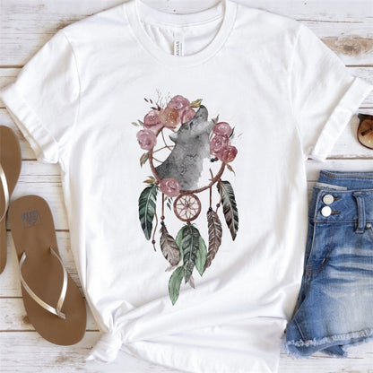 Artsy Tees & Watercolor Nature & Flowers Short Sleeve T-shirts