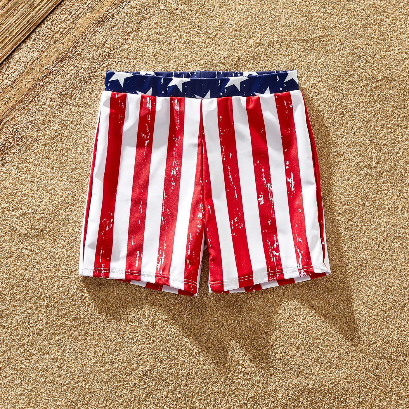 Family Matching! Stars & Stripes Swimsuits & Trunks