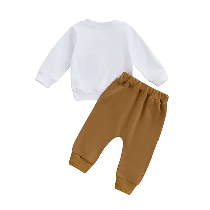 2-piece Sets! Girl's & Boy's *Little Pumpkin* Fall Sweatshirt & Sweatpants