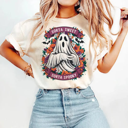 Halloween Tees! Womens Spooky Graphic T-Shirts