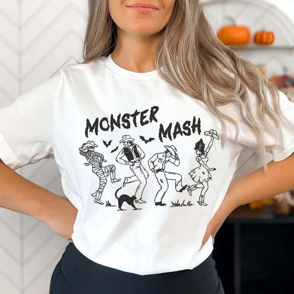 Halloween Tees! Womens Spooky Graphic T-Shirts