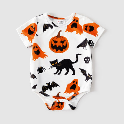 Family Matching! Halloween "Spooky Squad" Dresses, Rompers & T-Shirts