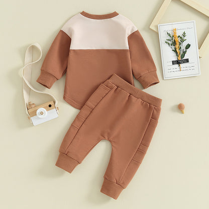 2-Piece Fall Outfits! Boy’s "I Dig Christmas" Sweatshirt & Pants Sets