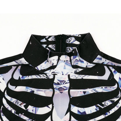 Skeleton Bodysuits! Full Adult One Piece Day of The Dead, Halloween, Costume Party, Cosplay