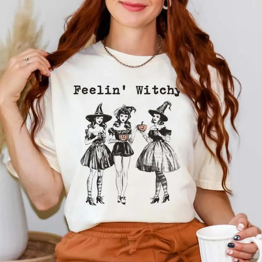 Halloween Tees! Womens Spooky Graphic T-Shirts