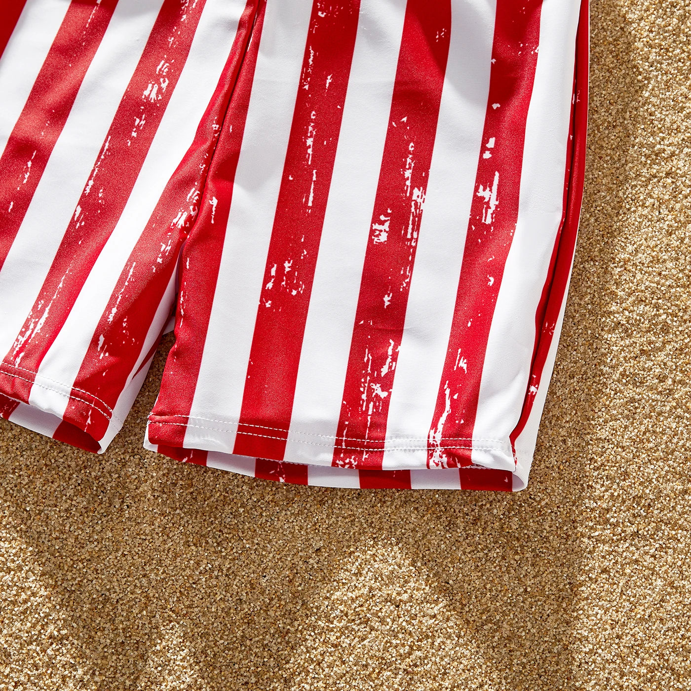 Family Matching! Stars & Stripes Swimsuits & Trunks